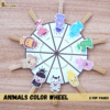 Animals Color Wheel Matching Game 1