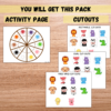 Animals Color Wheel Matching Game 4